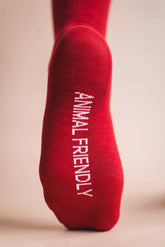 Animal Friendly Socks Pack5 Red